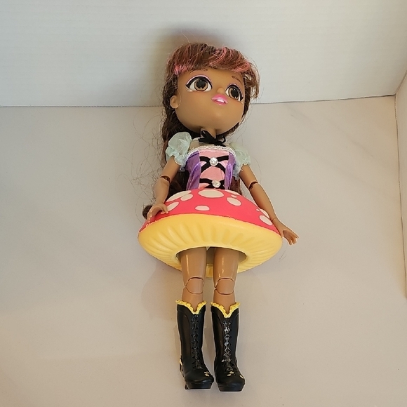 Fidgie Friends Fairy Garden Doll with Pink Dress - Picture 6 of 8